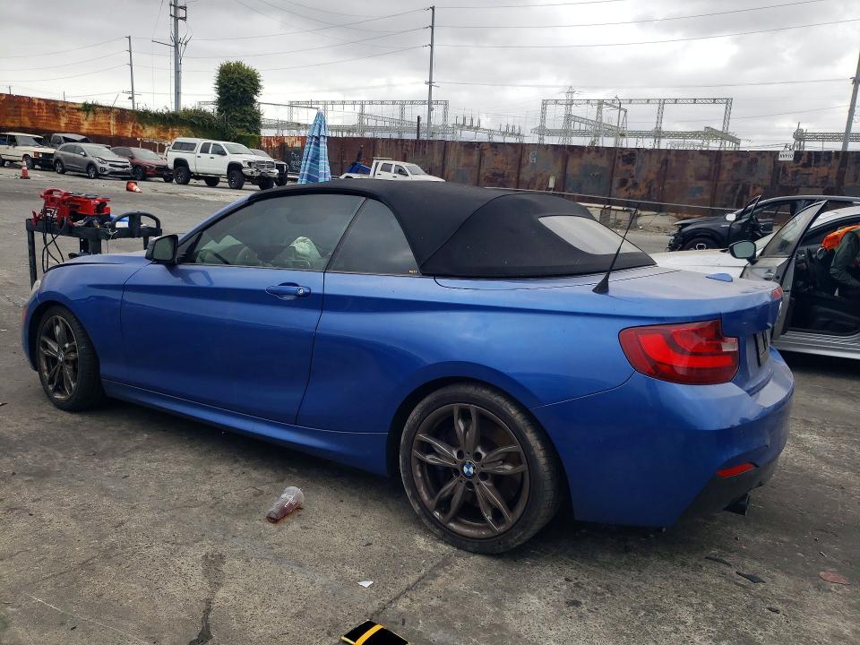 2015 BMW M2 VIN WBA1M1C58FV393521 COPART salvage auction — FRONT END, Ca - Dis/Dlr/Exp Only Clean Title (P), sold $3,050 on 2026-07-24 (photo 2)