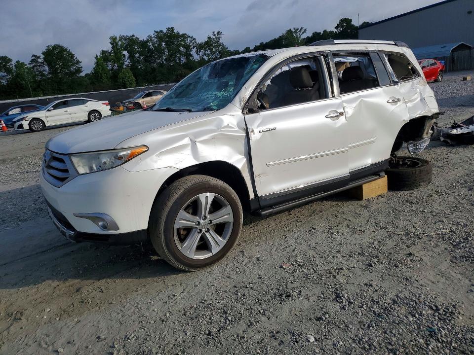 2012 Toyota VIN 5TDYK3EH4CS084113 COPART salvage auction — REAR END, Sc - Cert Of Title-Salvage, sold $975 on 2026-07-27 (photo 1)