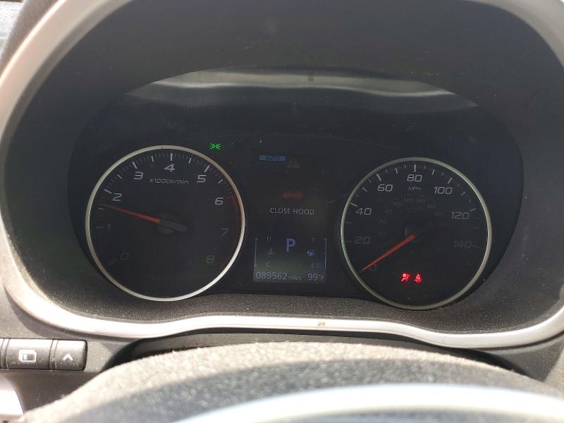 2019 Mitsubishi VIN JA4AT3AA7KZ049192 COPART salvage auction — WATER/FLOOD, Tx - Salvage Title-Flood Damage, sold $1,350 on 2026-07-29 (photo 9)