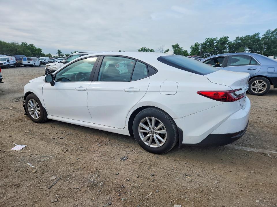 2025 Toyota VIN 4T1DAACK3SU629423 COPART salvage auction — FRONT END, Md - Cert Of Salvage > 75% Damage, sold $11,900 on 2026-07-02 (photo 2)