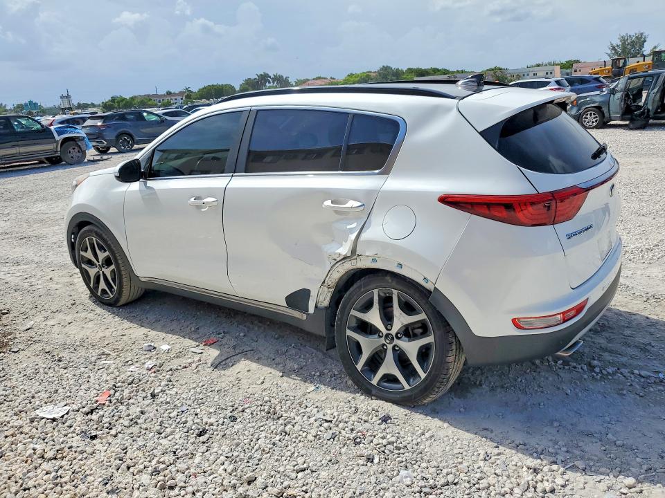 2018 Kia Sportage VIN KNDPR3A6XJ7404036 COPART salvage auction — SIDE, Fl - Cert Of Title Slvg Rebuildable, sold $4,500 on 2026-07-10 (photo 2)