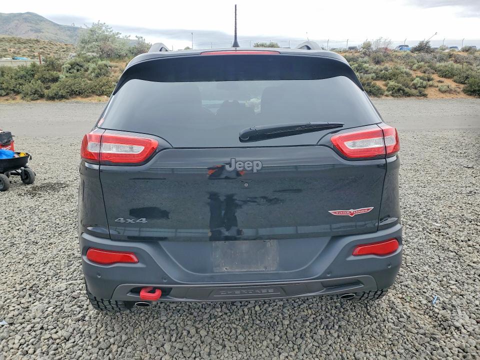 2018 Jeep Cherokee VIN 1C4PJMBX7JD622375 COPART salvage auction — FRONT END, Nv - Salvage Title, sold $1,900 on 2026-07-09 (photo 6)
