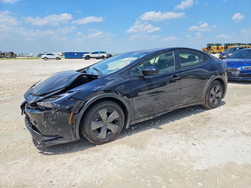 2024 Toyota Prius VIN JTDACAAU0R3044241 COPART salvage auction — FRONT END, Tx - Salvage Vehicle Title, sold $7,800 on 2026-07-30 (photo 1)
