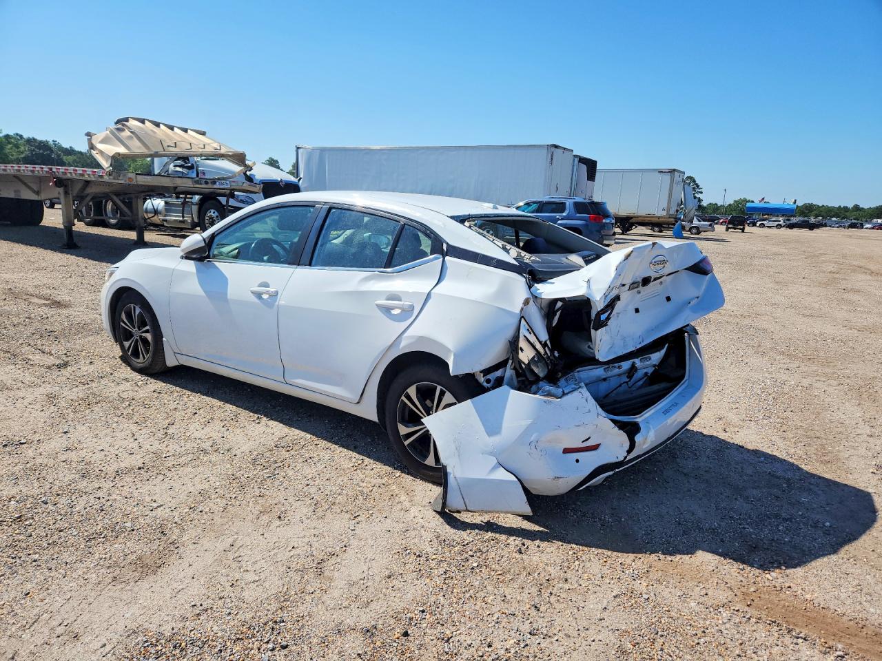 2022 Nissan Sentra VIN 3N1AB8CVXNY205944 COPART salvage auction — Rear End, AL - CERT OF TITLE-SALVAGE TITLE, sold $2,600 on 2026-07-02 (photo 2)