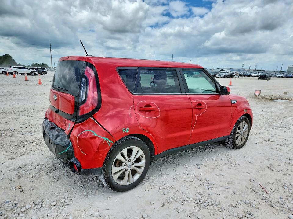 2016 Kia Soul VIN KNDJP3A53G7837810 COPART salvage auction — REAR END, Pa - Certificate Of Salvage, sold $300 on 2026-07-23 (photo 3)