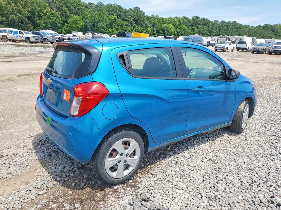 2021 Chevrolet Spark VIN KL8CA6SA8MC709226 COPART salvage auction — FRONT END, MS - CERT OF TITLE-SALVAGED, sold $1,400 on 2026-07-24 (photo 3)