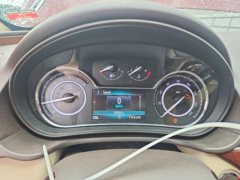 2016 Buick Regal VIN 2G4GS5GX9G9203635 COPART salvage auction — MECHANICAL, Salvage Title, sold $450 on 2026-07-29 (photo 9)