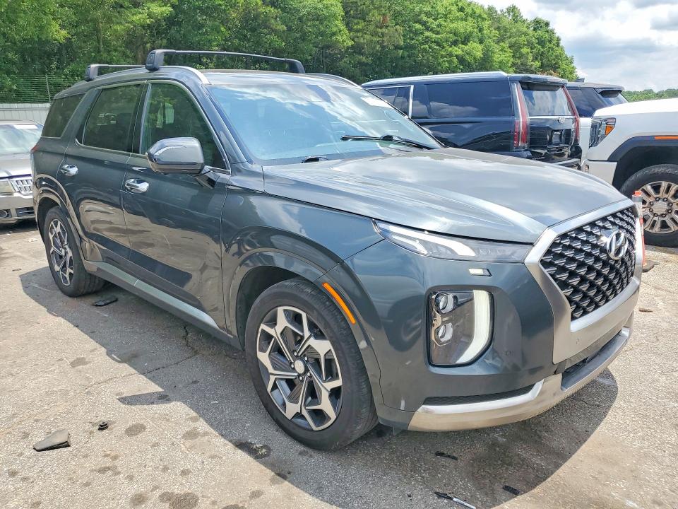 2022 Hyundai Palisade VIN KM8R74HE0NU373805 COPART salvage auction — MINOR DENT/SCRATCHES, Ga - Certificate Of Title (P), sold $11,600 on 2026-07-10 (photo 4)