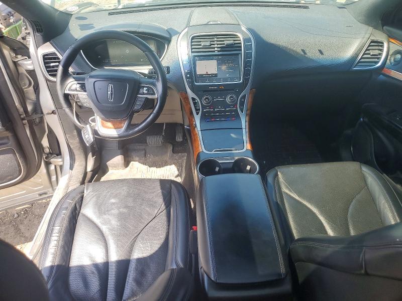 2019 Lincoln Nautilus VIN 2LMPJ8LP4KBL41602 COPART salvage auction — FRONT END, Mi - Certificate Of Title, sold $2,200 on 2026-07-17 (photo 8)