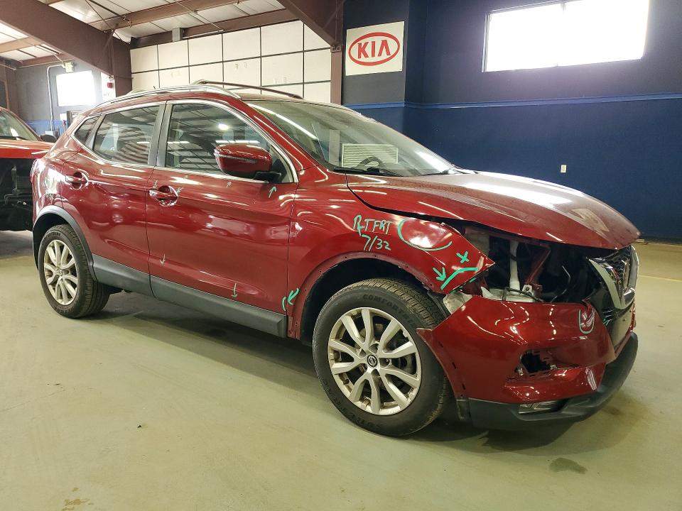 2020 Nissan Rogue VIN JN1BJ1CW0LW385415 COPART salvage auction — FRONT END, Ct - Cert Of Title-Salvage, sold $1,600 on 2026-07-23 (photo 4)