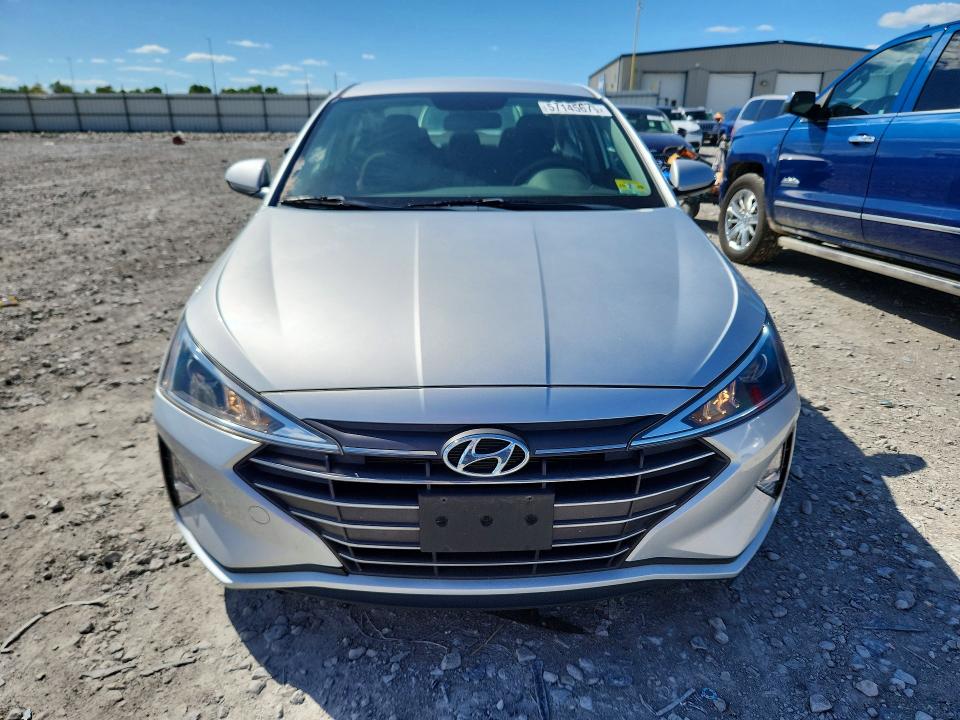 2019 Hyundai Elantra VIN KMHD74LF6KU781182 COPART salvage auction — VANDALISM, Il - Salvage Certificate, sold $3,700 on 2026-07-20 (photo 5)