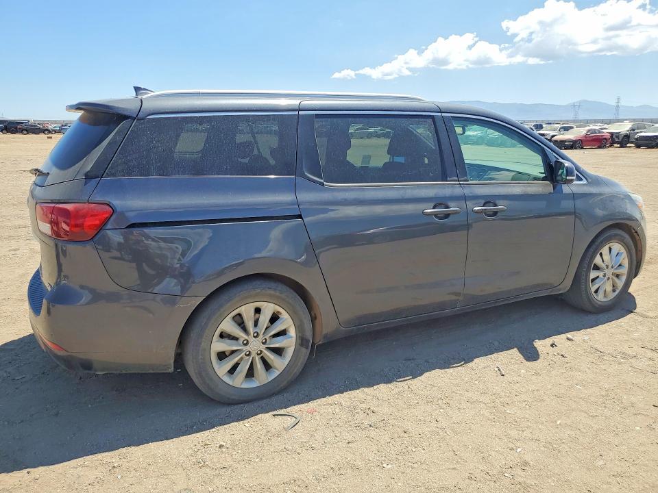 2016 Kia SEDONA VIN KNDMC5C11G6147008 COPART salvage auction — MINOR DENT/SCRATCHES, Ca - Dis/Dlr/Exp App For Dup Clean, sold $1,250 on 2026-07-06 (photo 3)