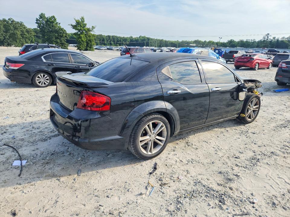 2012 Dodge Avenger VIN 1C3CDZAG4CN255666 COPART salvage auction — FRONT END, Ga - Cert Of Title-Salvage, sold $900 on 2026-07-06 (photo 3)