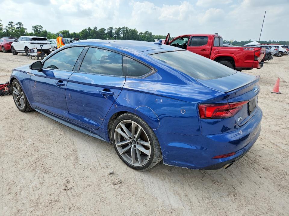 2019 Audi VIN WAUENCF52KA057323 COPART salvage auction — FRONT END, Tx - Salvage Vehicle Title, sold $8,200 on 2026-07-31 (photo 2)