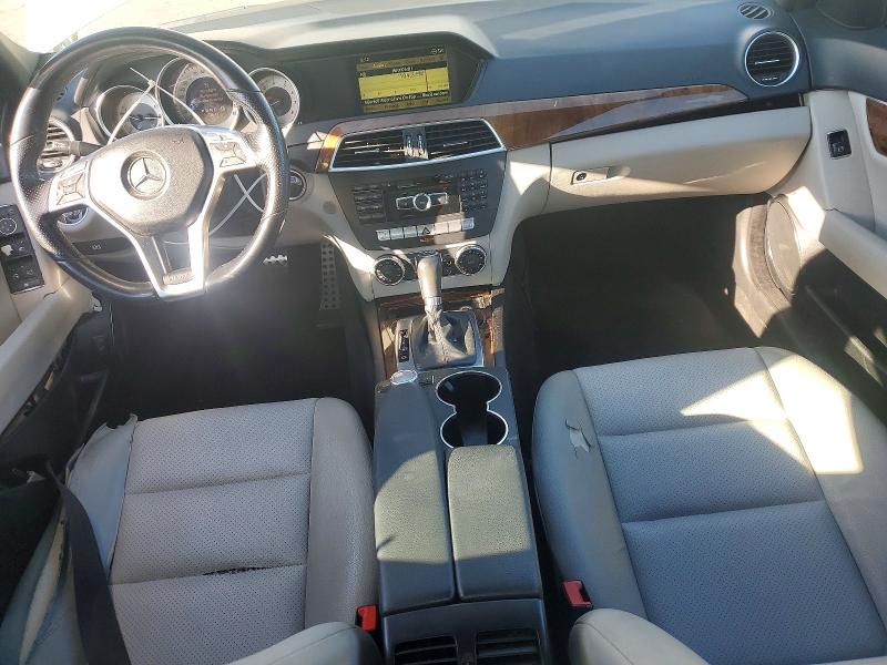 2012 Mercedes-benz C-klasse VIN WDDGF4HB1CA621942 COPART salvage auction — SIDE, Nc - Salvage Certificate Of Title, sold $1,400 on 2026-07-28 (photo 8)