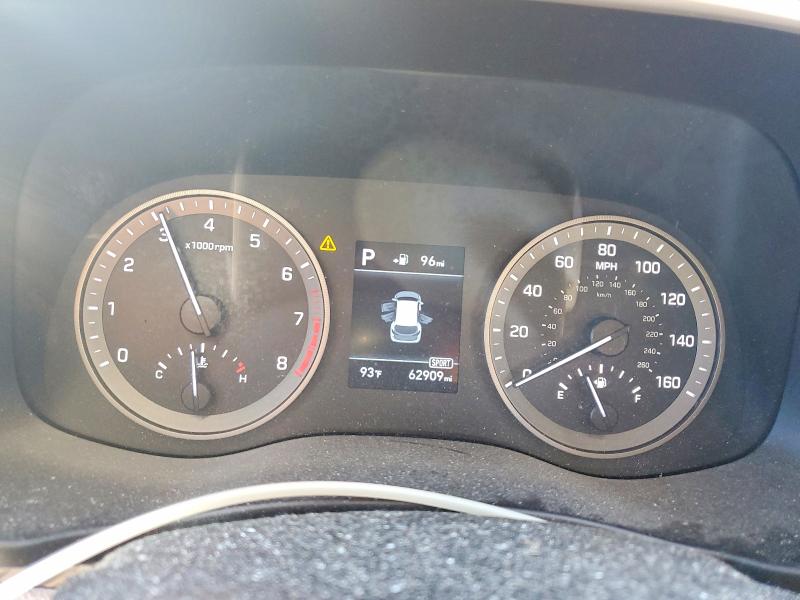 2020 Hyundai VIN KM8J33AL2LU175574 COPART salvage auction — FRONT END, Nv - Salvage Title, sold $3,700 on 2026-07-13 (photo 9)
