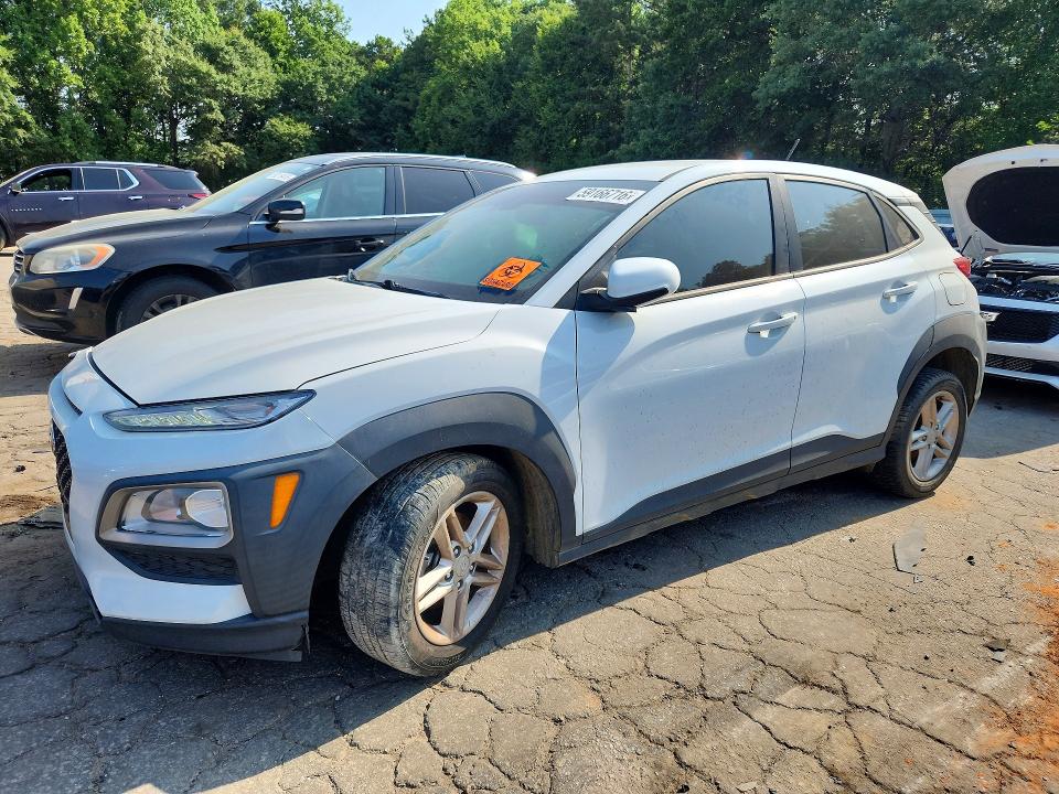 2021 Hyundai Kona VIN KM8K12AA5MU663566 COPART salvage auction — FRONT END, Al - Cert Of Title-Salvage Title, sold $3,850 on 2026-07-21 (photo 1)