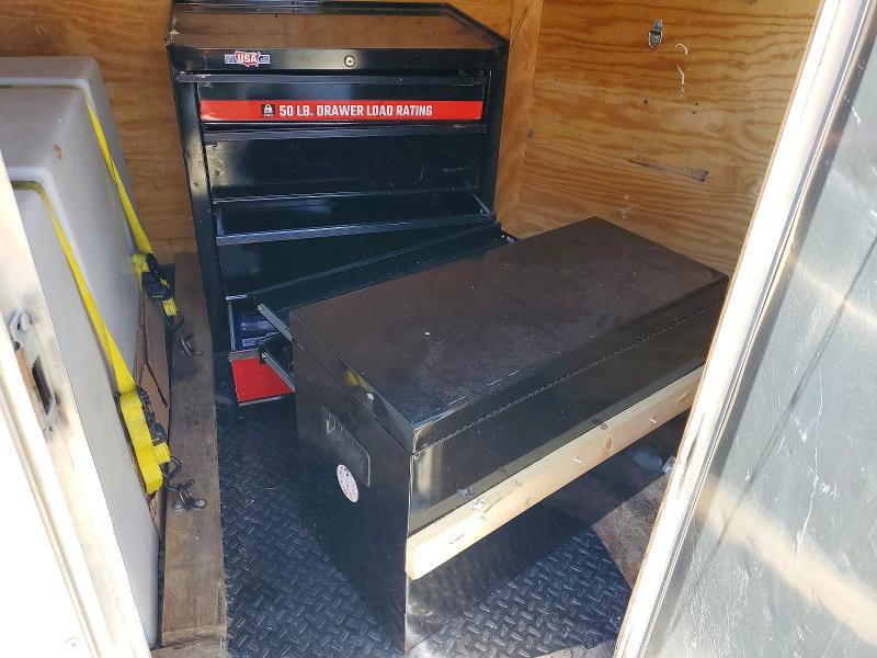 2023 Quality cargo Trailer VIN 50ZBE0815PP043865 COPART salvage auction — REAR END, CA - SALVAGE CERTIFICATE, sold $275 on 2026-07-16 (photo 5)