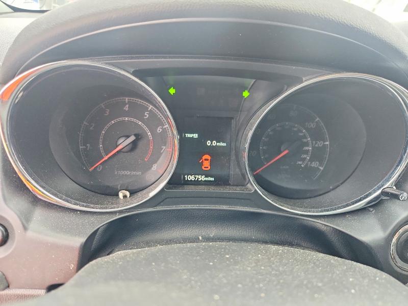 2019 Mitsubishi Outlander VIN JA4AP4AUXKU017998 COPART salvage auction — FRONT END, Tx - Salvage Vehicle Title, sold $1,050 on 2026-07-31 (photo 9)