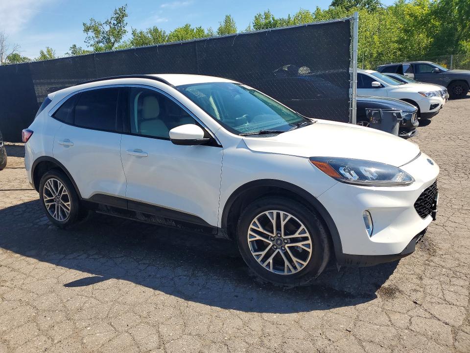 2021 Ford Escape VIN 1FMCU9H62MUA65750 COPART salvage auction — FRONT END, Mi - Certificate Of Title, sold $2,800 on 2026-07-21 (photo 4)