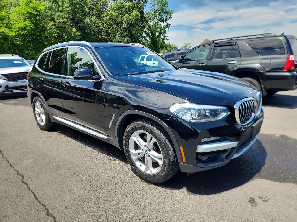 2020 BMW X3 VIN 5UXTY5C02LLT31940 COPART salvage auction — MINOR DENT/SCRATCHES, Nj - Certificate Of Title, sold $7,500 on 2026-07-09 (photo 4)