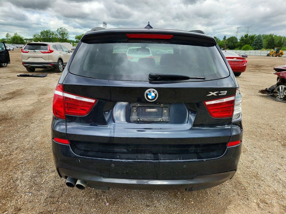2017 BMW VIN 5UXWX7C54H0S18216 COPART salvage auction — FRONT END, Wy - Certificate Of Title, sold $1,000 on 2026-07-28 (photo 6)