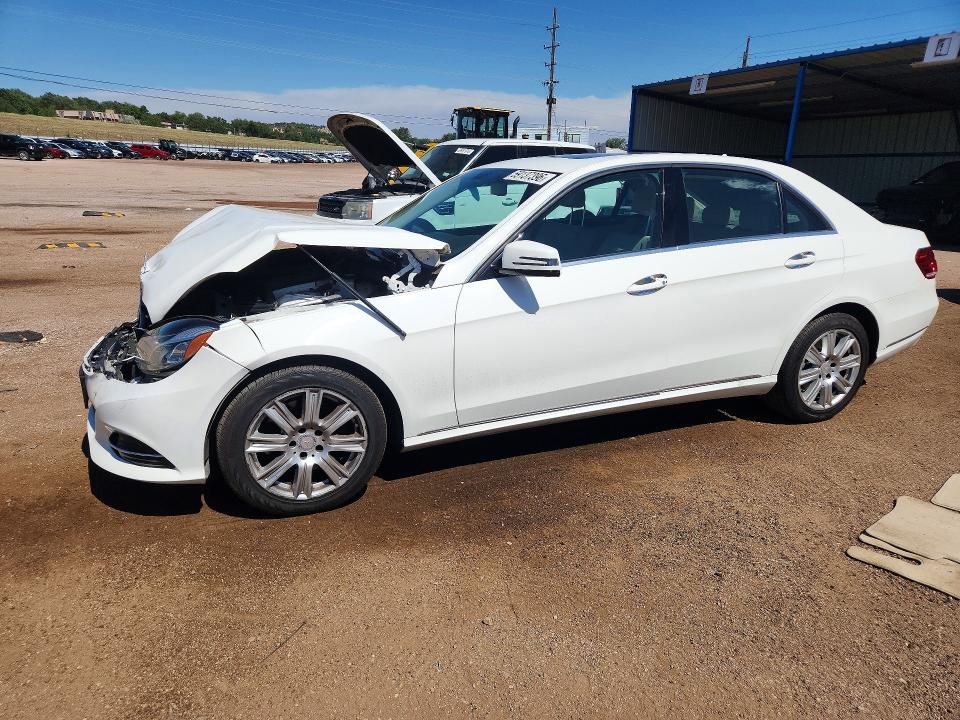 2014 Mercedes-benz E-klasse VIN WDDHF8JB8EA976499 COPART salvage auction — FRONT END, CO - SALVAGE TITLE, sold $2,100 on 2026-08-03 (photo 1)