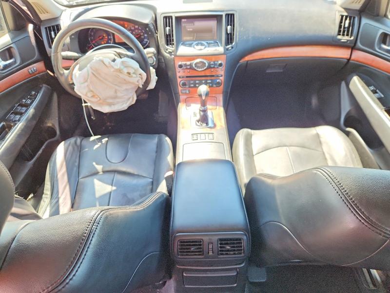 2008 Infiniti G35 VIN JNKBV61F98M267589 COPART salvage auction — FRONT END, Ny - Mv-907A Salvage Certificate, sold $425 on 2026-07-20 (photo 8)