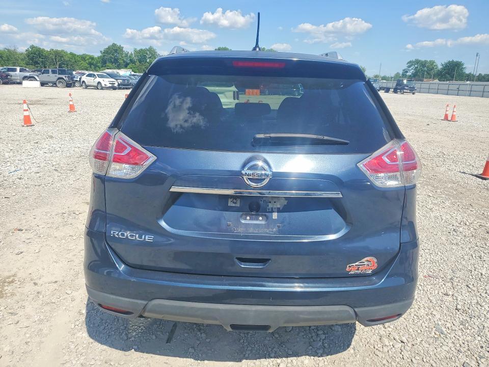 2016 Nissan VIN KNMAT2MT8GP596746 COPART salvage auction — FRONT END, OH - CERT OF TITLE-REBUILT SALVAGE, sold $725 on 2026-07-02 (photo 6)