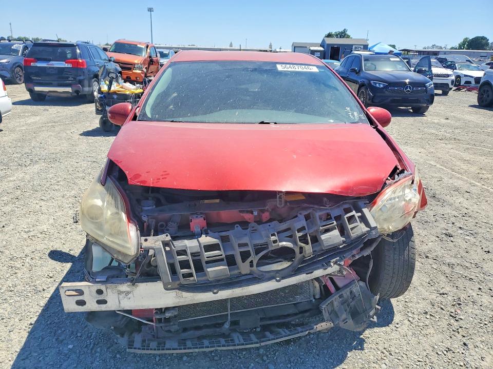 2011 Toyota Prius VIN JTDKN3DU5B1342825 COPART salvage auction — FRONT END, CA - SALVAGE CERTIFICATE, sold $850 on 2026-07-09 (photo 5)