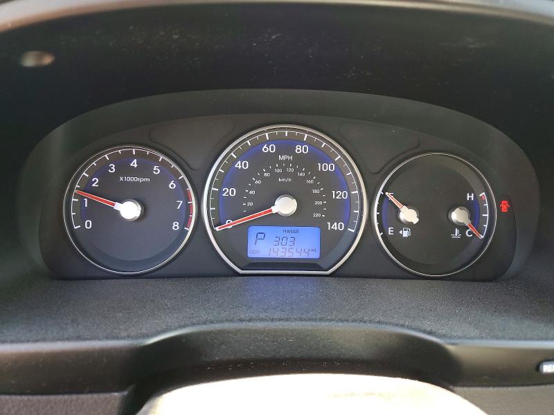 2012 Hyundai Santa fe VIN 5XYZG3AB1CG115998 COPART salvage auction — FRONT END, Va - Certificate Of Title, sold $1,400 on 2026-07-07 (photo 9)
