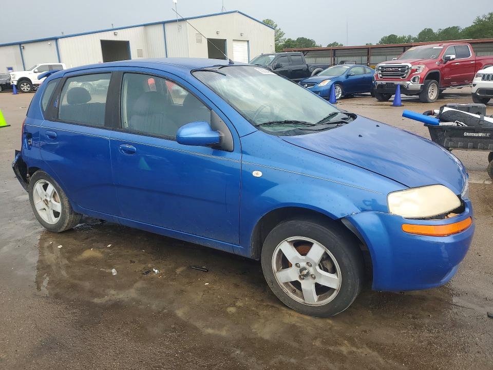2006 Chevrolet Aveo VIN KL1TG66656B578557 COPART salvage auction — FRONT END, Ms - Cert Of Title-Salvaged, sold $250 on 2026-07-17 (photo 4)