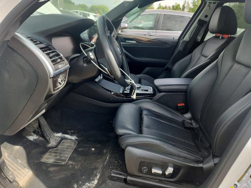 2023 BMW X3 VIN 5UX53DP09P9R93917 COPART salvage auction — FRONT END, On - Permit No Brand - Unfit, sold $17,100 on 2026-07-28 (photo 7)