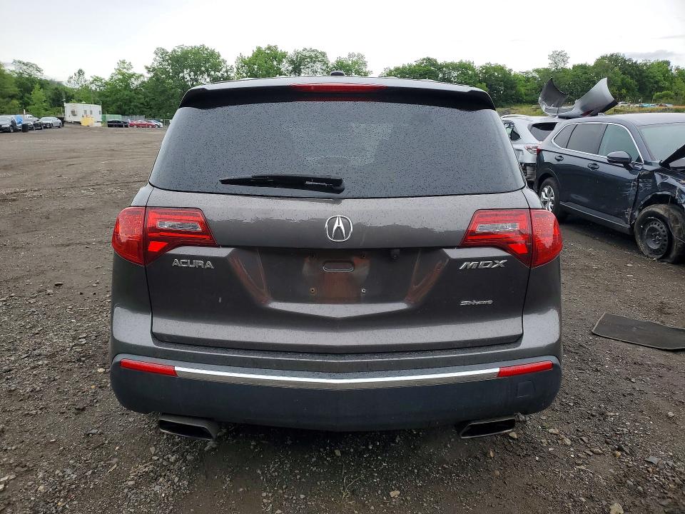 2010 Acura Mdx VIN 2HNYD2H2XAH519220 COPART salvage auction — SIDE, NY - MV-907A SALVAGE CERTIFICATE, sold $650 on 2026-07-02 (photo 6)