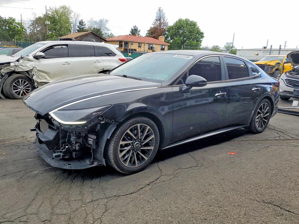 2022 Hyundai Sonata VIN KMHL34J26NA200907 COPART salvage auction — FRONT END, Co - Salvage Title, sold $3,350 on 2026-07-21 (photo 1)