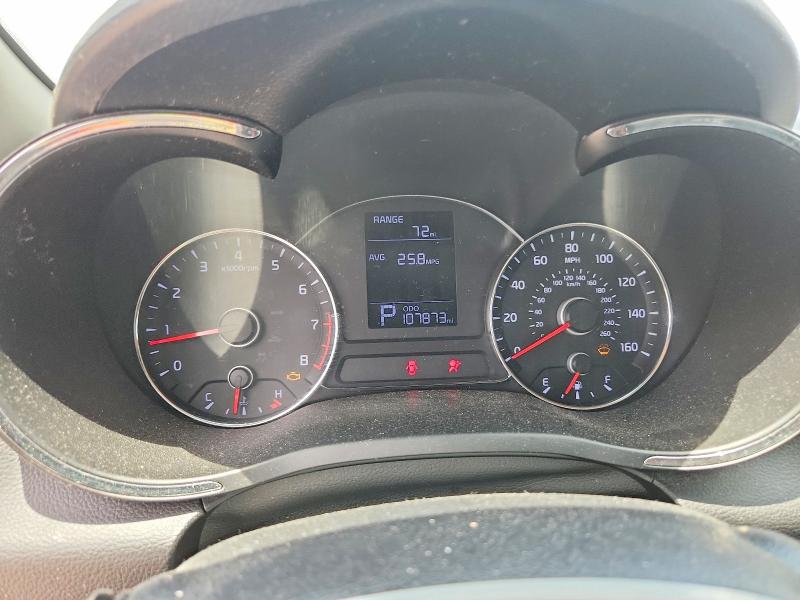 2015 Kia VIN KNAFX4A61F5270735 COPART salvage auction — REAR END, Tx - Salvage Vehicle Title, sold $700 on 2026-07-15 (photo 9)
