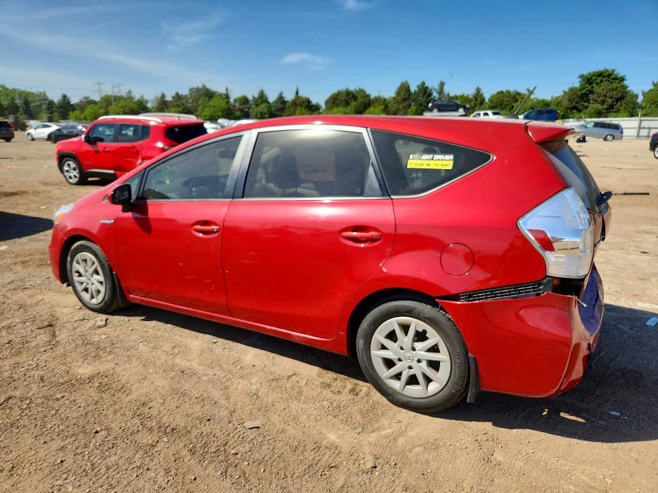 2013 Toyota Prius VIN JTDZN3EU7D3232301 COPART salvage auction — REAR END, Il - Salvage Certificate, sold $1,450 on 2026-07-09 (photo 2)