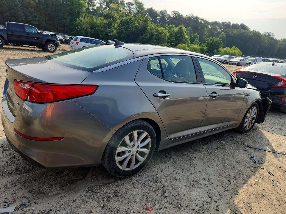 2014 Kia Optima VIN 5XXGN4A71EG304804 COPART salvage auction — FRONT END, Md - Cert Of Salvage > 75% Damage, sold $400 on 2026-07-07 (photo 3)