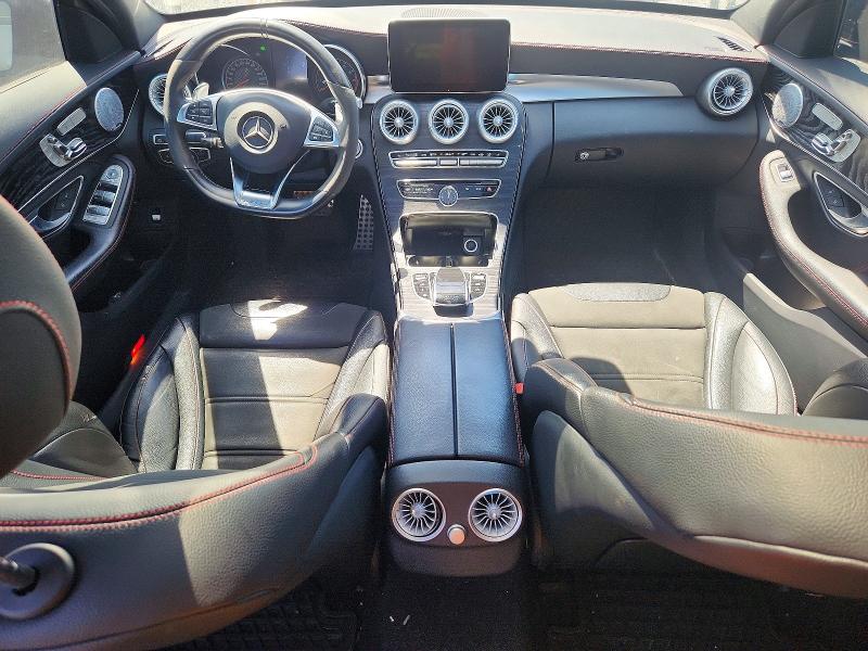 2018 Mercedes-benz C class VIN 55SWF6EB2JU270239 COPART salvage auction — MINOR DENT/SCRATCHES, On - Permit No Brand - Unfit (P), sold $23,100 on 2026-07-22 (photo 8)
