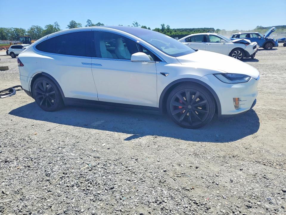 2018 Tesla VIN 5YJXCAE49JF140980 COPART salvage auction — REAR END, Sc - Cert Of Title-Salvage, sold $10,500 on 2026-07-06 (photo 4)