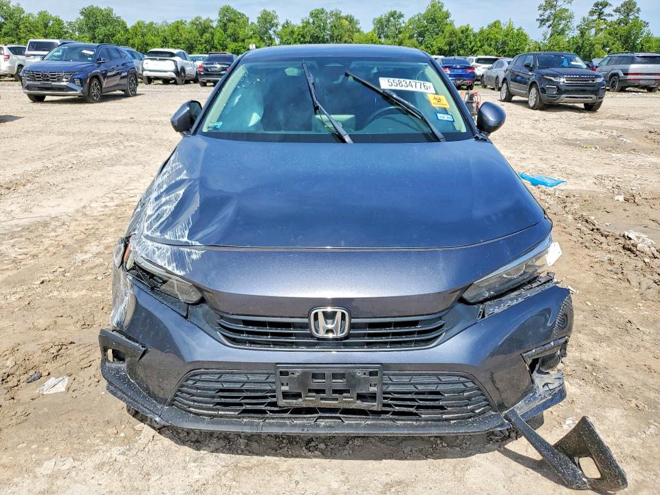 2022 Honda VIN JHMFE1F7XNX005855 COPART salvage auction — FRONT END, Tx - Salvage Vehicle Title, sold $3,550 on 2026-07-24 (photo 5)