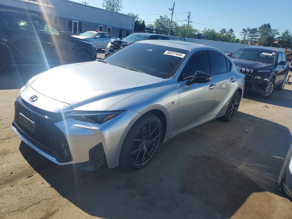 2026 Lexus Is VIN JTHBZ1E27T5046008 COPART salvage auction — SIDE, Ct - Cert Of Title-Salvage, sold $29,750 on 2026-07-10 (photo 1)