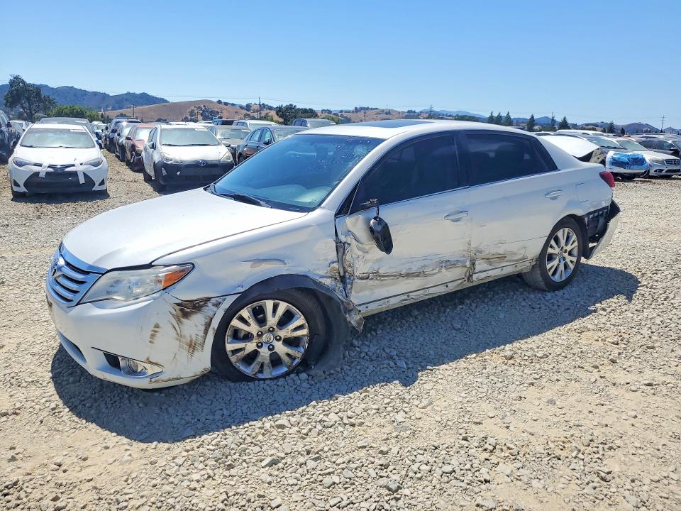 2011 Toyota Avalon VIN 4T1BK3DB3BU371869 COPART salvage auction — REAR END, Ca - Salvage Certificate, sold $1,100 on 2026-07-23 (photo 1)