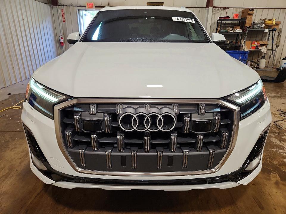 2025 Audi Q7 VIN WA1LVBF75SD029126 COPART salvage auction — REAR END, Pa - Certificate Of Salvage, sold $34,000 on 2026-07-25 (photo 5)