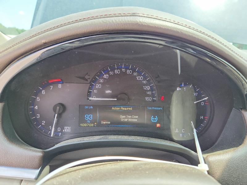 2013 Cadillac Xts VIN 2G61P5S31D9164991 COPART salvage auction — REAR END, Nc - Salvage Certificate Of Title, sold $175 on 2026-07-29 (photo 9)