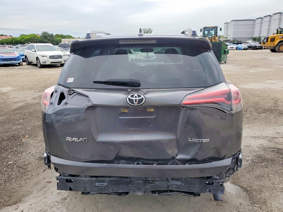 2017 Toyota VIN JTMYFREV2HJ128269 COPART salvage auction — REAR END, Fl - Cert Of Title Slvg Rebuildable, sold $7,500 on 2026-07-07 (photo 6)