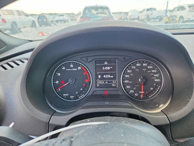 2019 Audi A3 VIN WAUBEGFF7KA125277 COPART salvage auction — FRONT END, Fl - Cert Of Title Slvg Rebuildable, sold $2,600 on 2026-07-17 (photo 9)