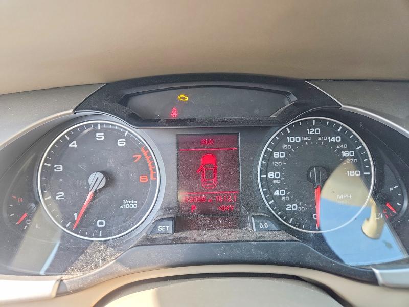 2011 Audi A4 VIN WAUAFAFL7BN036880 COPART salvage auction — MECHANICAL, TX - CERTIFICATE OF TITLE (P), sold $300 on 2026-07-30 (photo 9)