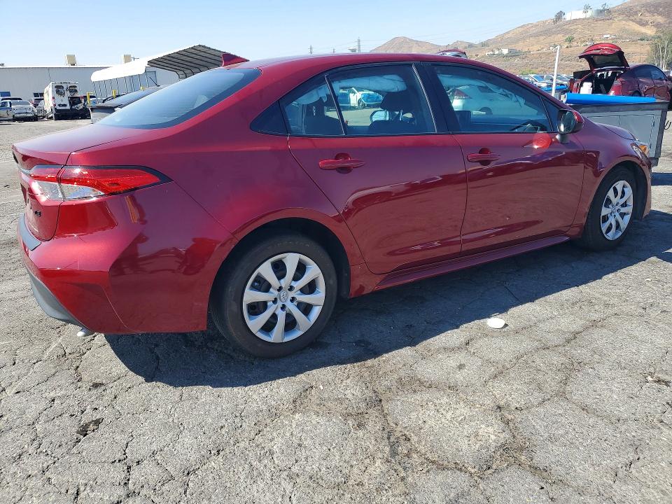 2025 Toyota Corolla VIN 5YFB4MDEXSP275068 COPART salvage auction — FRONT END, Ca - Salvage Certificate, sold $7,400 on 2026-07-13 (photo 3)