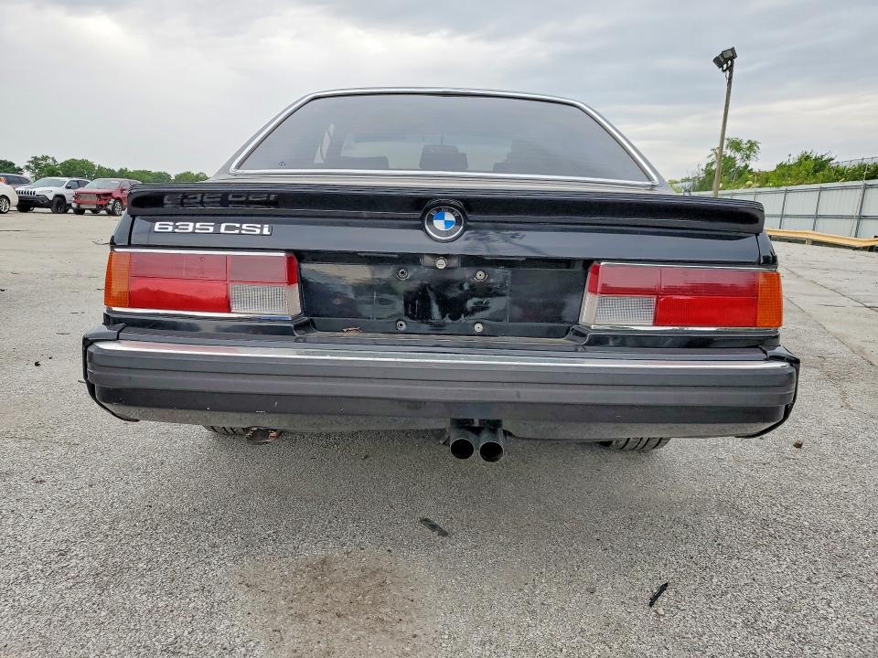 1989 BMW 6 series VIN WBAEC8412K3269176 COPART salvage auction — MINOR DENT/SCRATCHES, Il - Certificate Of Title (P), sold $10,600 on 2026-07-06 (photo 6)